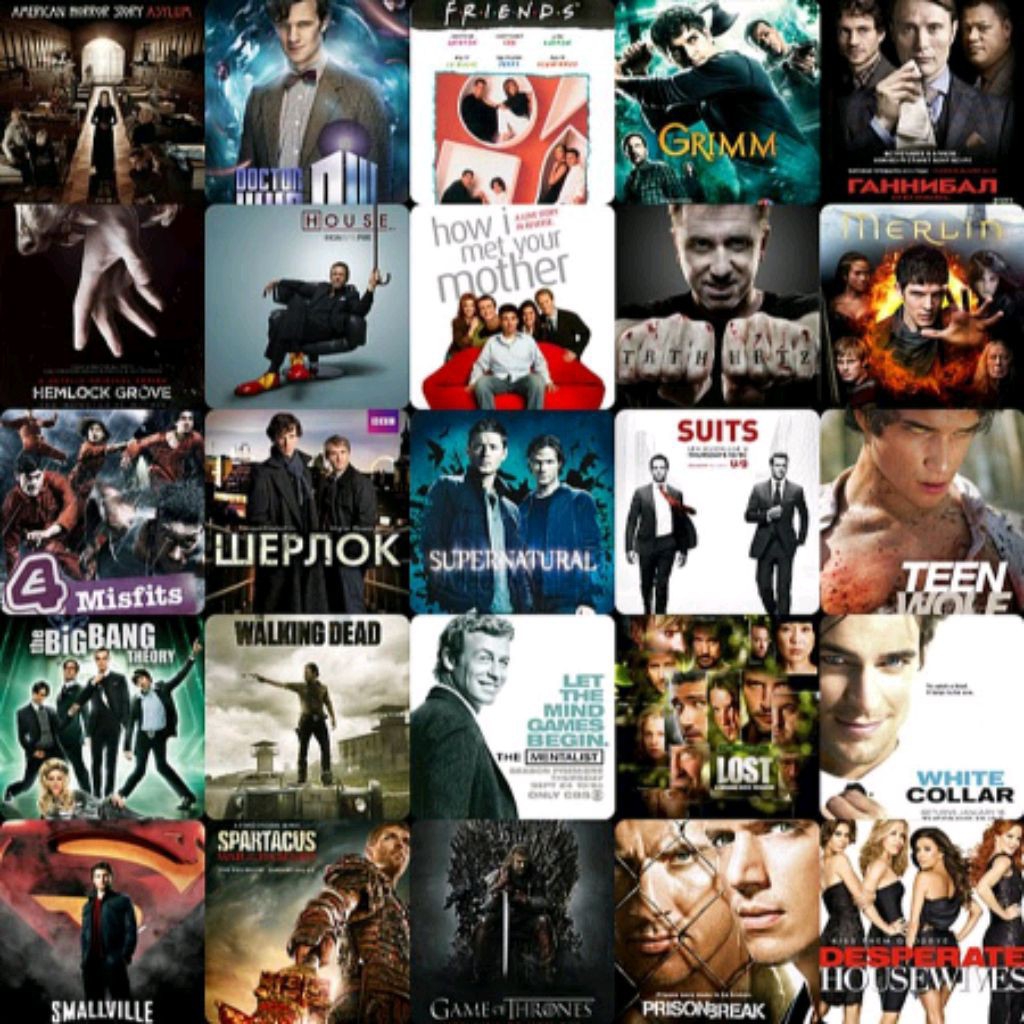 Сериалы Часть 2